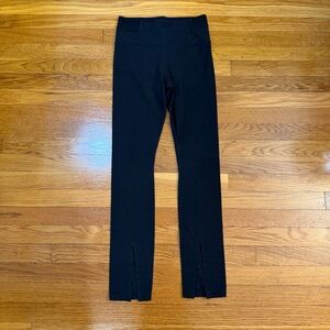 Athleta Aura Split Pant Black - Size Small